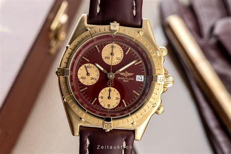 breitling chronomat reference 81950 ss gold|breitling chronograph watch price.